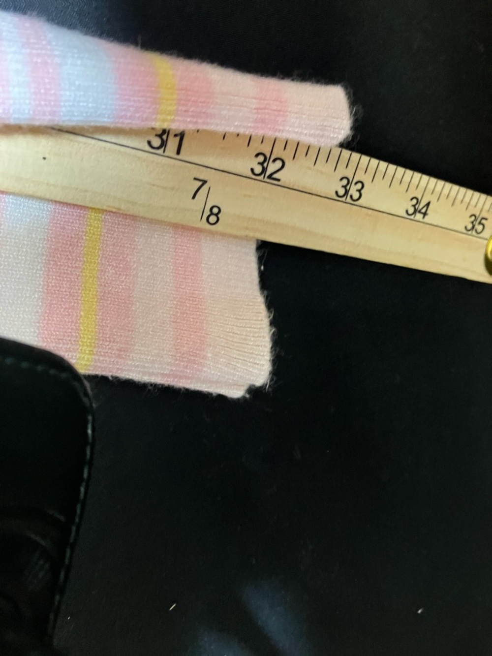Soho Pink Floral Open-Front Cardigan with Yellow Trim - Picture 8 of 8